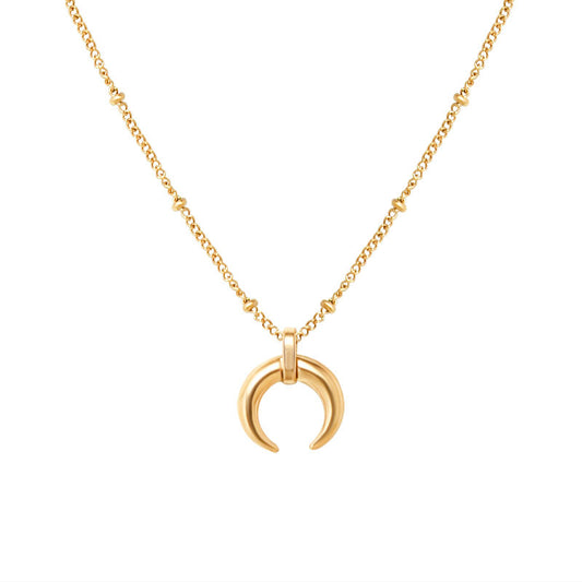 Moon Clavicle Necklace